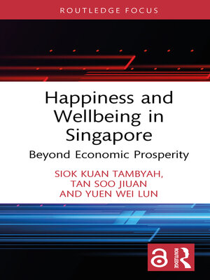 cover image of Happiness and Wellbeing in Singapore